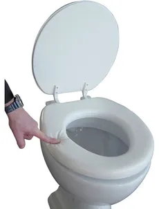درب و حلقه طبی توالت فرنگی